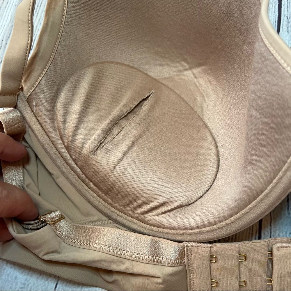 ThirdLove 24/7 Classic Contour Plunge Bra size 38E Tan - Picture 7 of 9